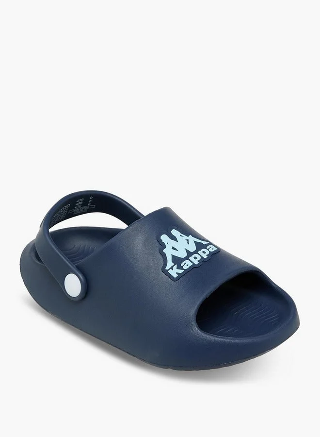 Kappa Sandals With Backstrap, Logo Print
